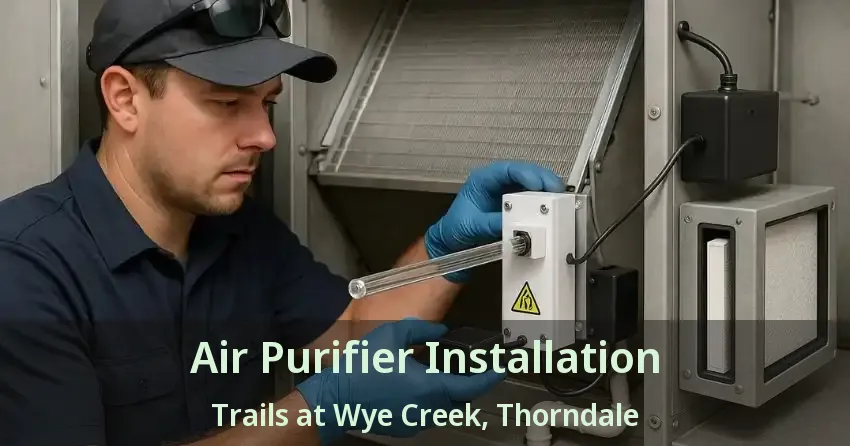 Air Purifier Installation Trails at Wye Creek, Thorndale - ON