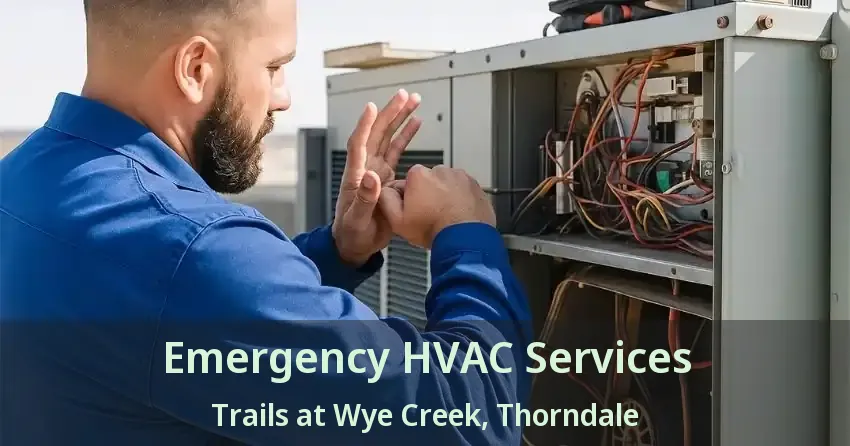 Emergency HVAC Services Trails at Wye Creek, Thorndale - ON