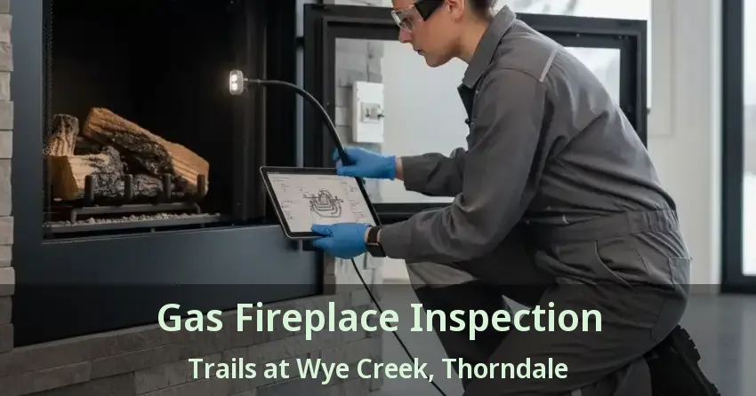 Gas Fireplace Inspection Trails at Wye Creek, Thorndale - ON