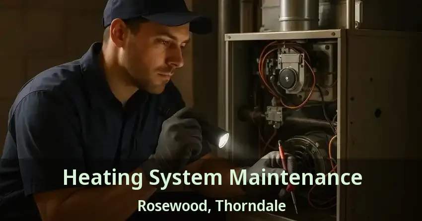 Heating System Maintenance Rosewood, Thorndale - ON
