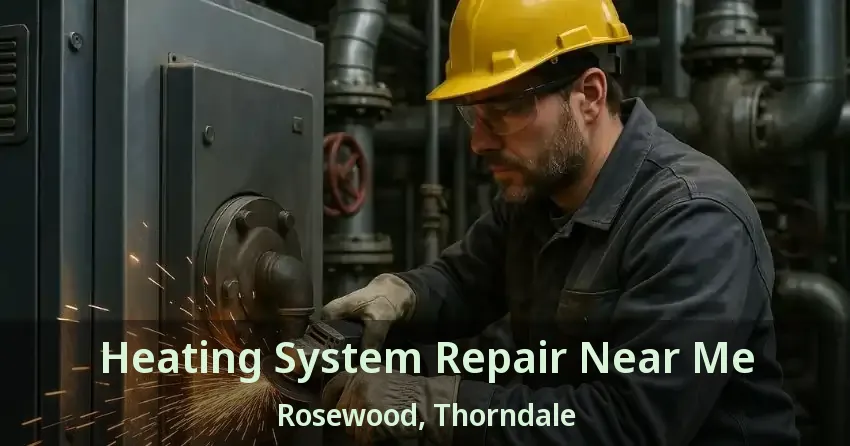 Heating System Repair Near Me Rosewood, Thorndale - ON