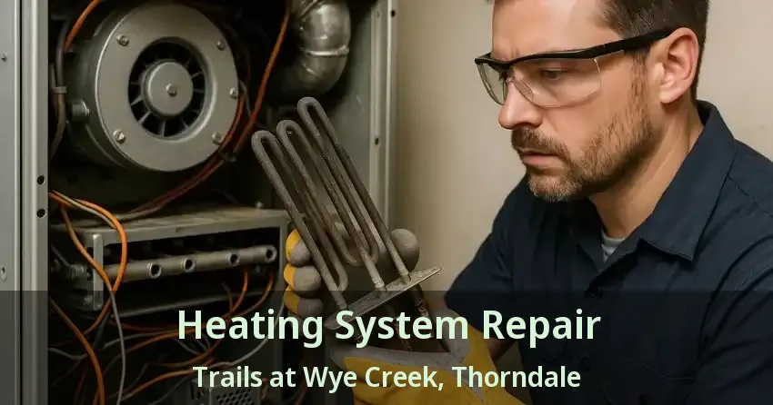 Heating System Repair Trails at Wye Creek, Thorndale - ON