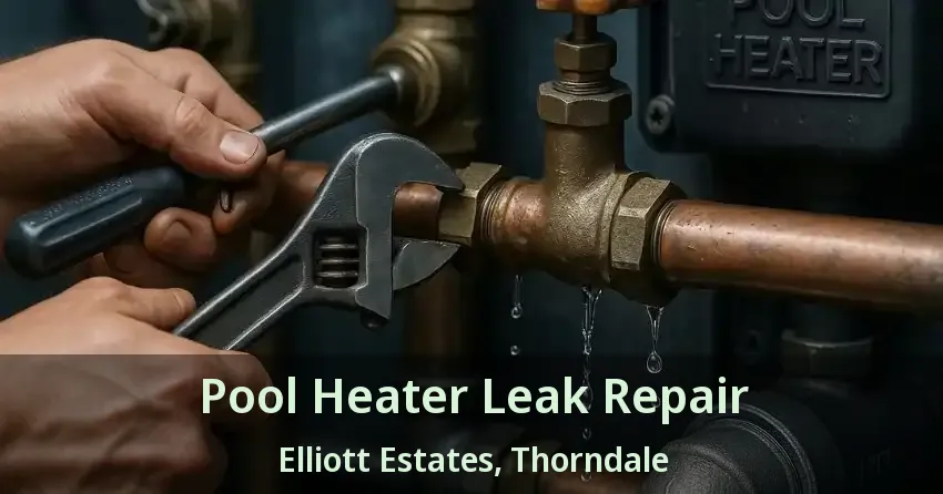 Pool Heater Leak Repair Elliott Estates, Thorndale - ON