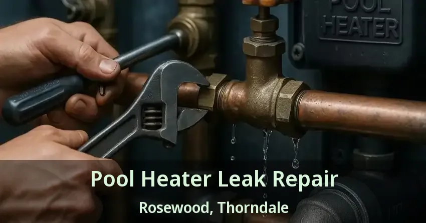 Pool Heater Leak Repair Rosewood, Thorndale - ON